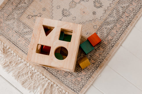 QTOYS - Sorting & Stacking Post Box